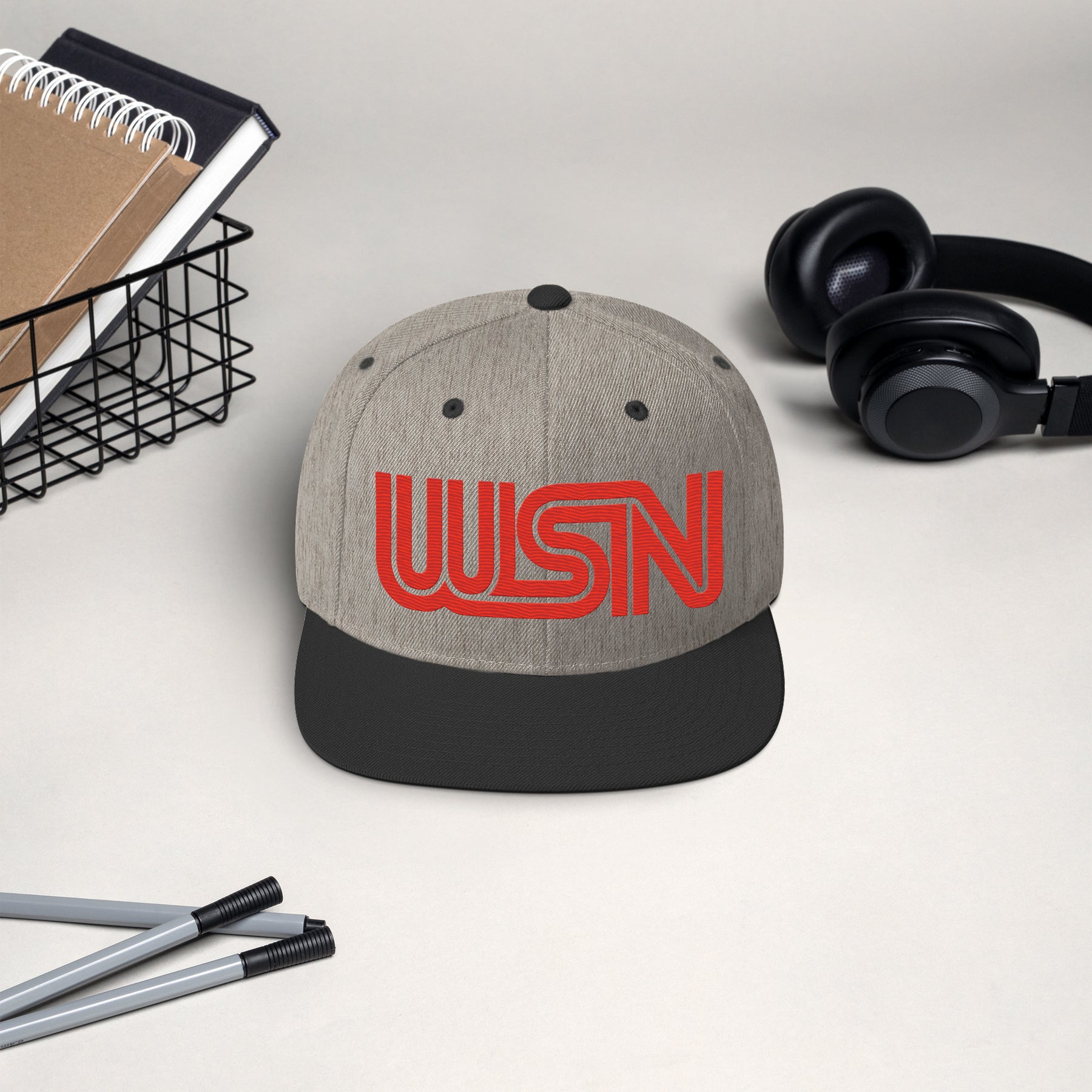 WSN "CNN" parody Snapback Hat