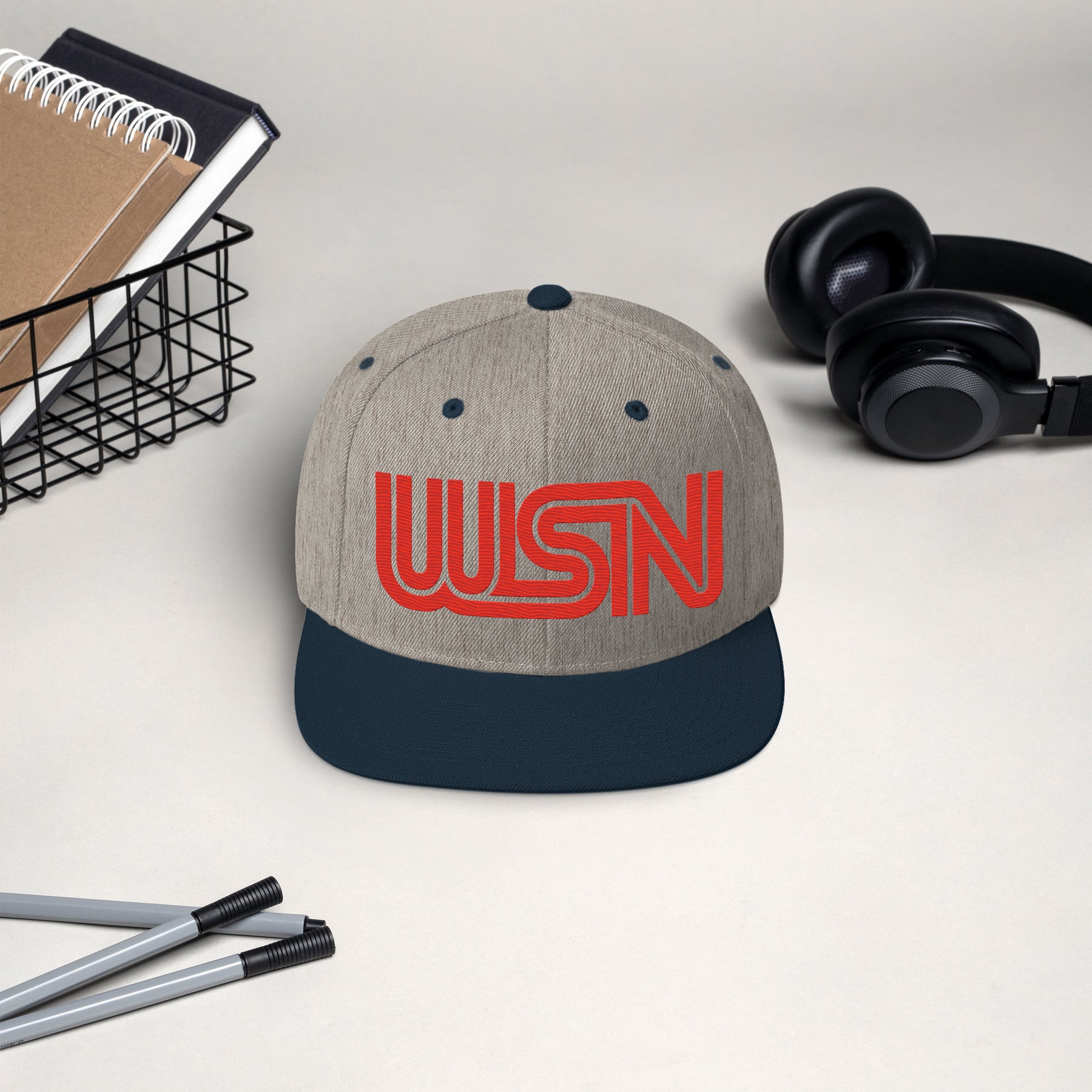 WSN "CNN" parody Snapback Hat