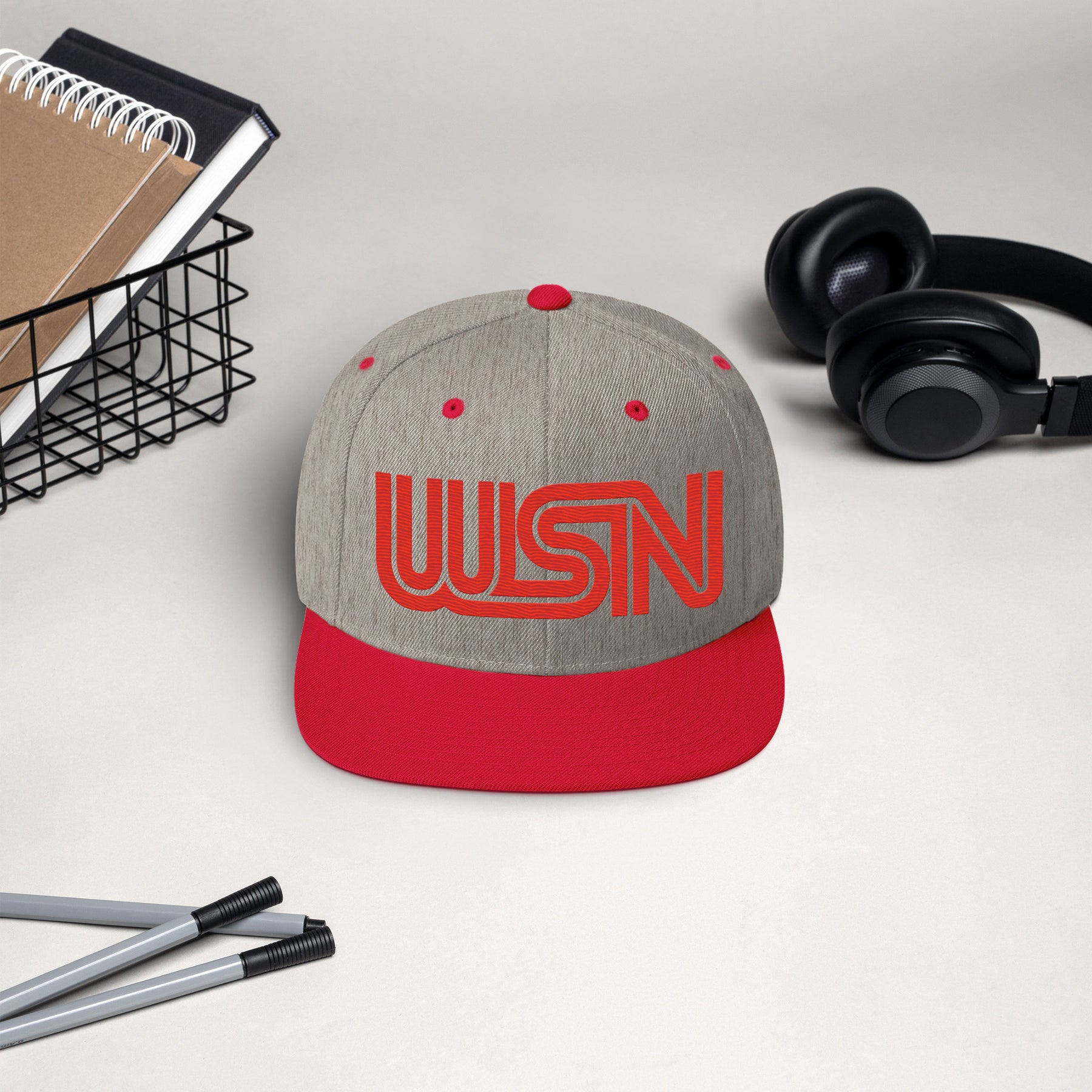 WSN "CNN" parody Snapback Hat