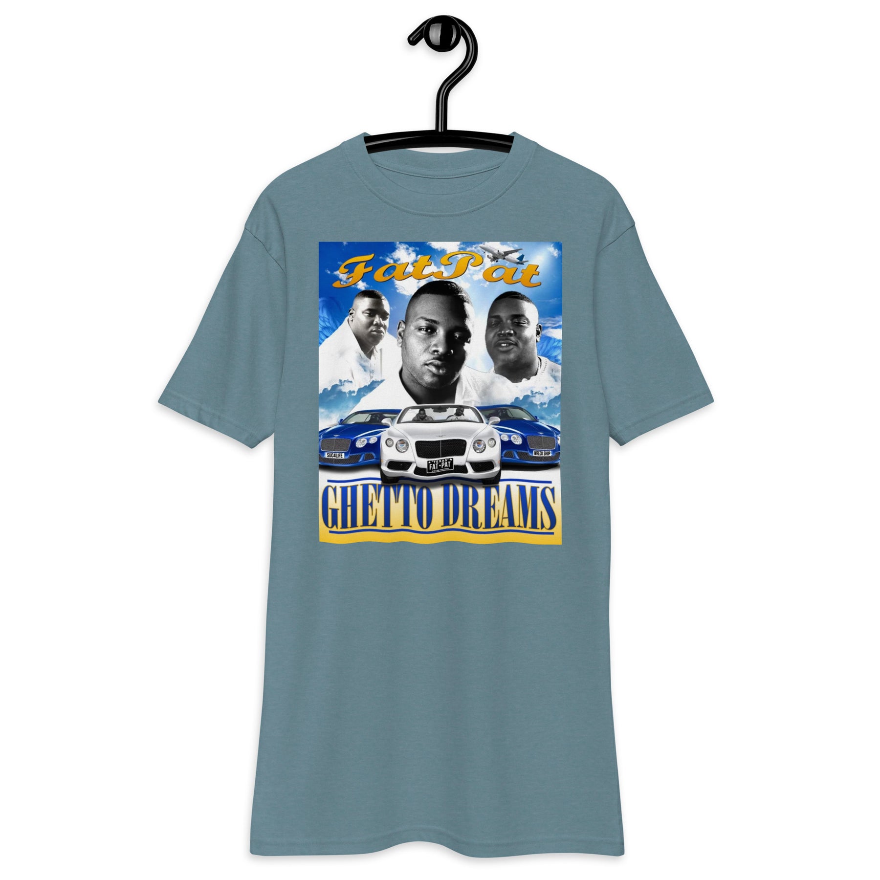 Fat Pat "Ghetto Dreams" Men’s premium heavyweight tee