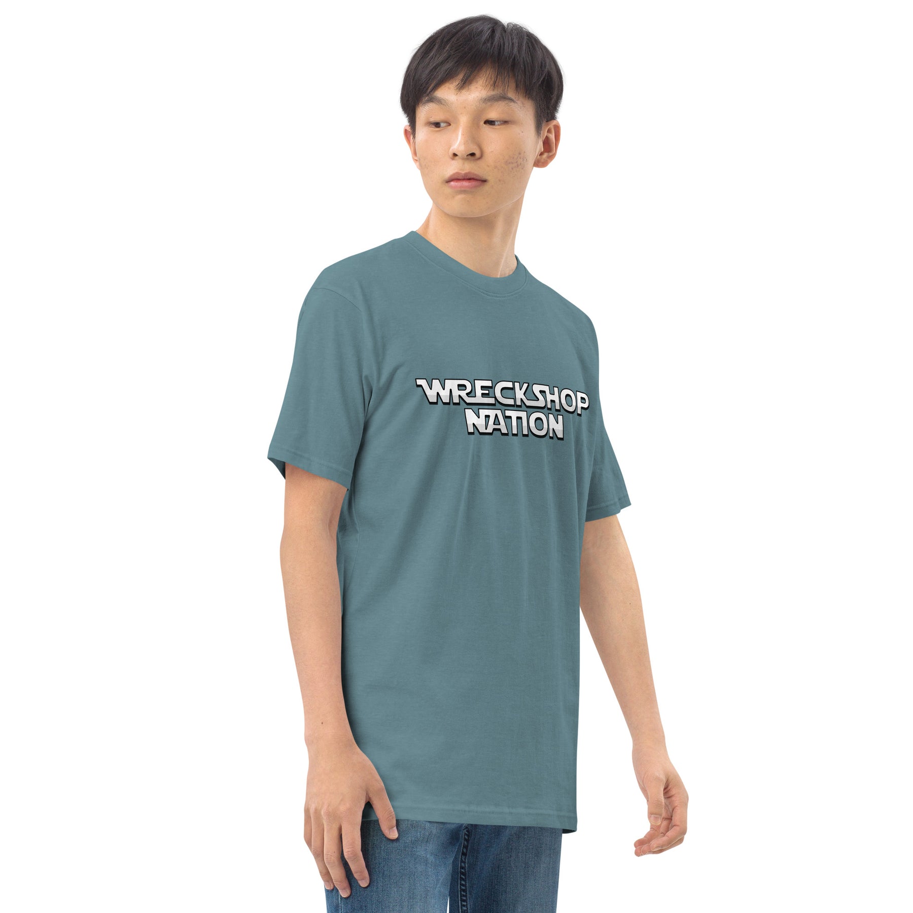 Wreckshop Nation "Star Wars" Men’s premium heavyweight tee