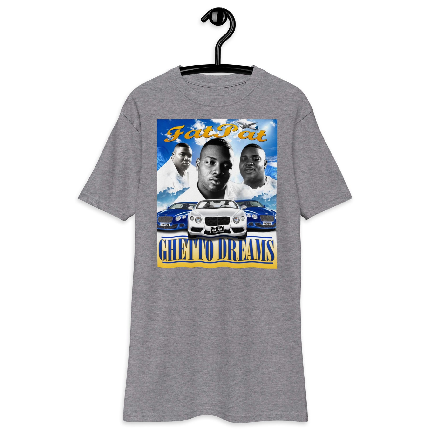 Fat Pat "Ghetto Dreams" Men’s premium heavyweight tee