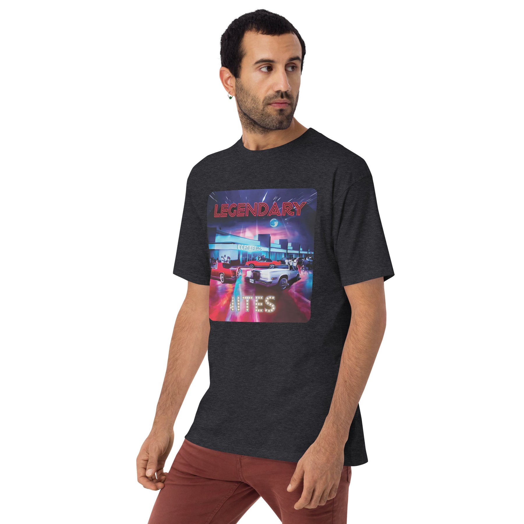Legendary Nights Men’s premium heavyweight tee