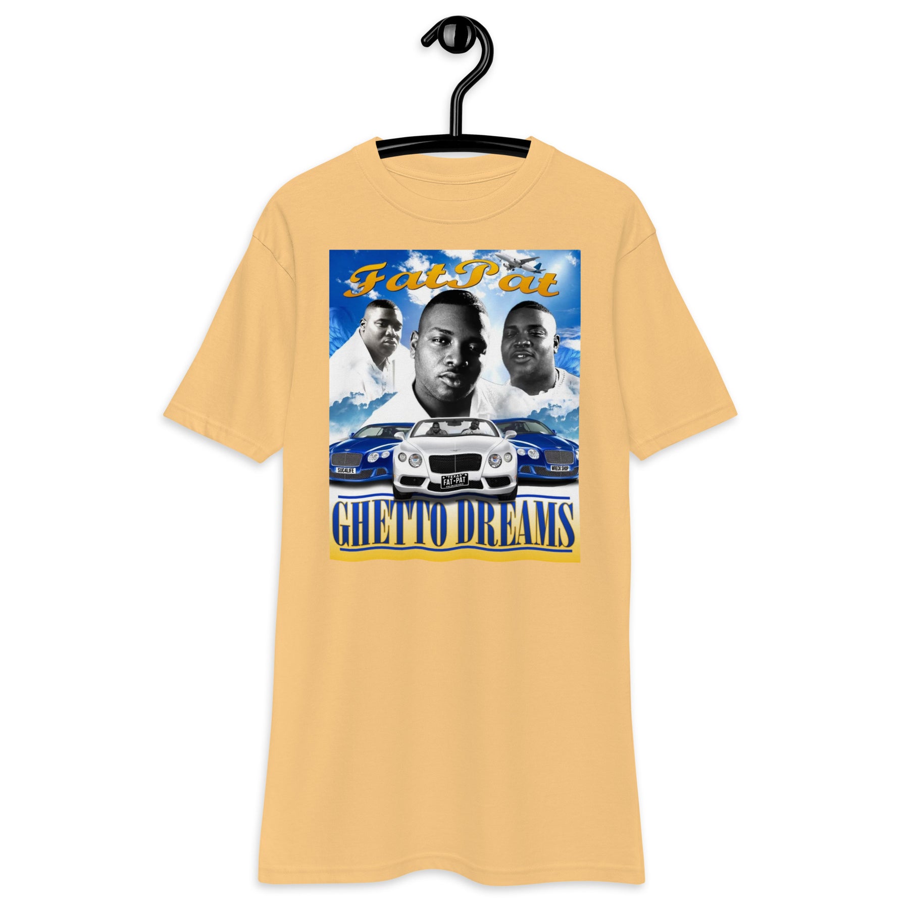 Fat Pat "Ghetto Dreams" Men’s premium heavyweight tee