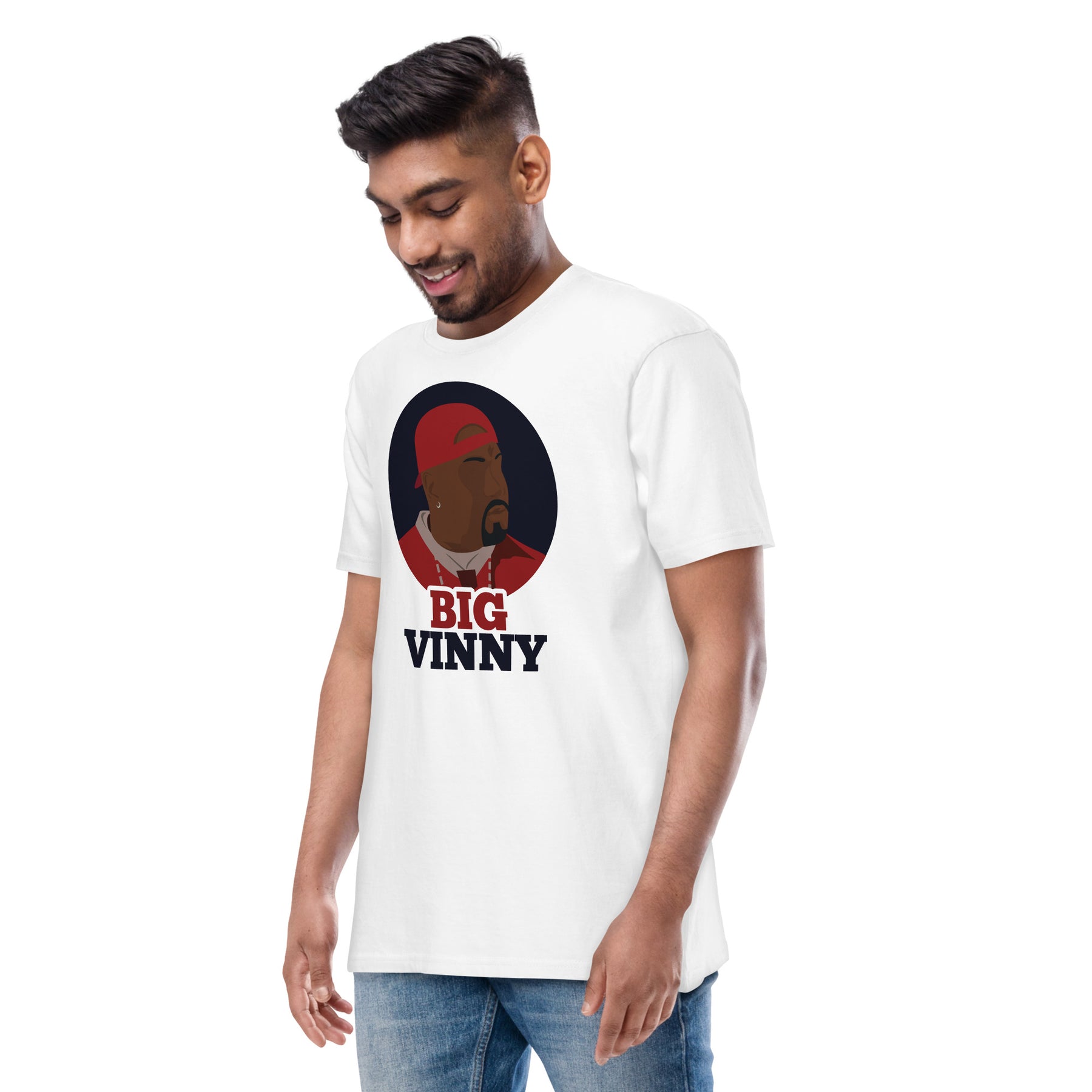 "Big Vinny" Men’s premium heavyweight tee
