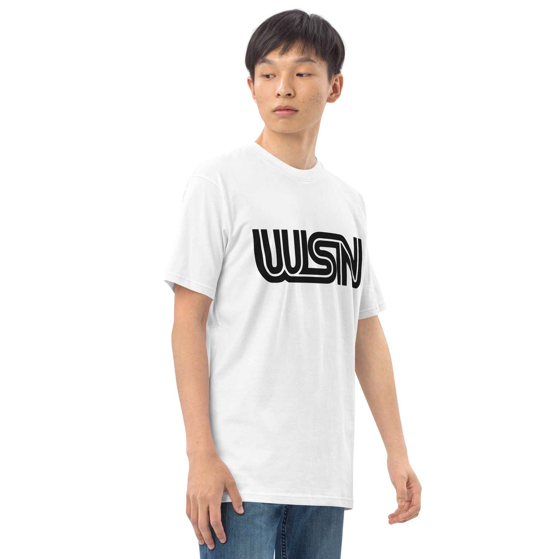 WSN "CNN" parody men’s premium heavyweight tee