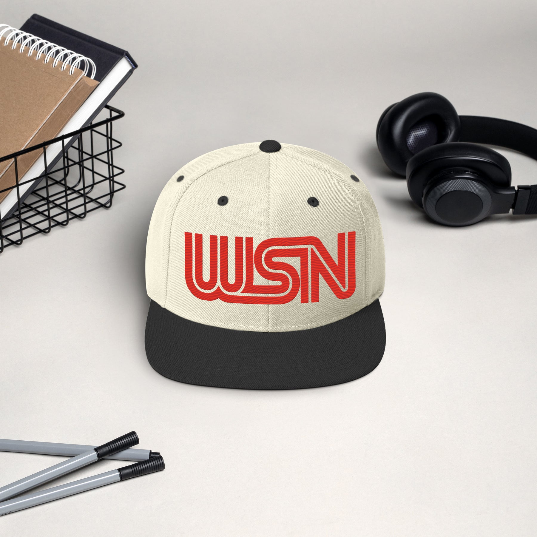 WSN "CNN" parody Snapback Hat
