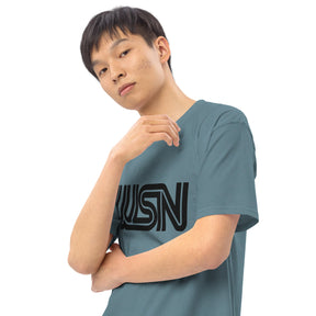 WSN "CNN" parody men’s premium heavyweight tee