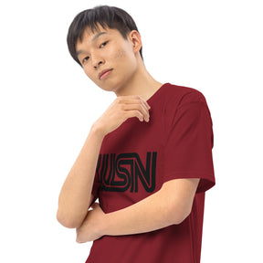 WSN "CNN" parody men’s premium heavyweight tee