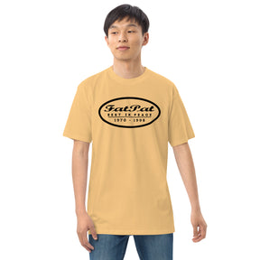 Fat Pat RIP Emblem Men’s premium heavyweight tee