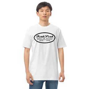 Fat Pat RIP Emblem Men’s premium heavyweight tee