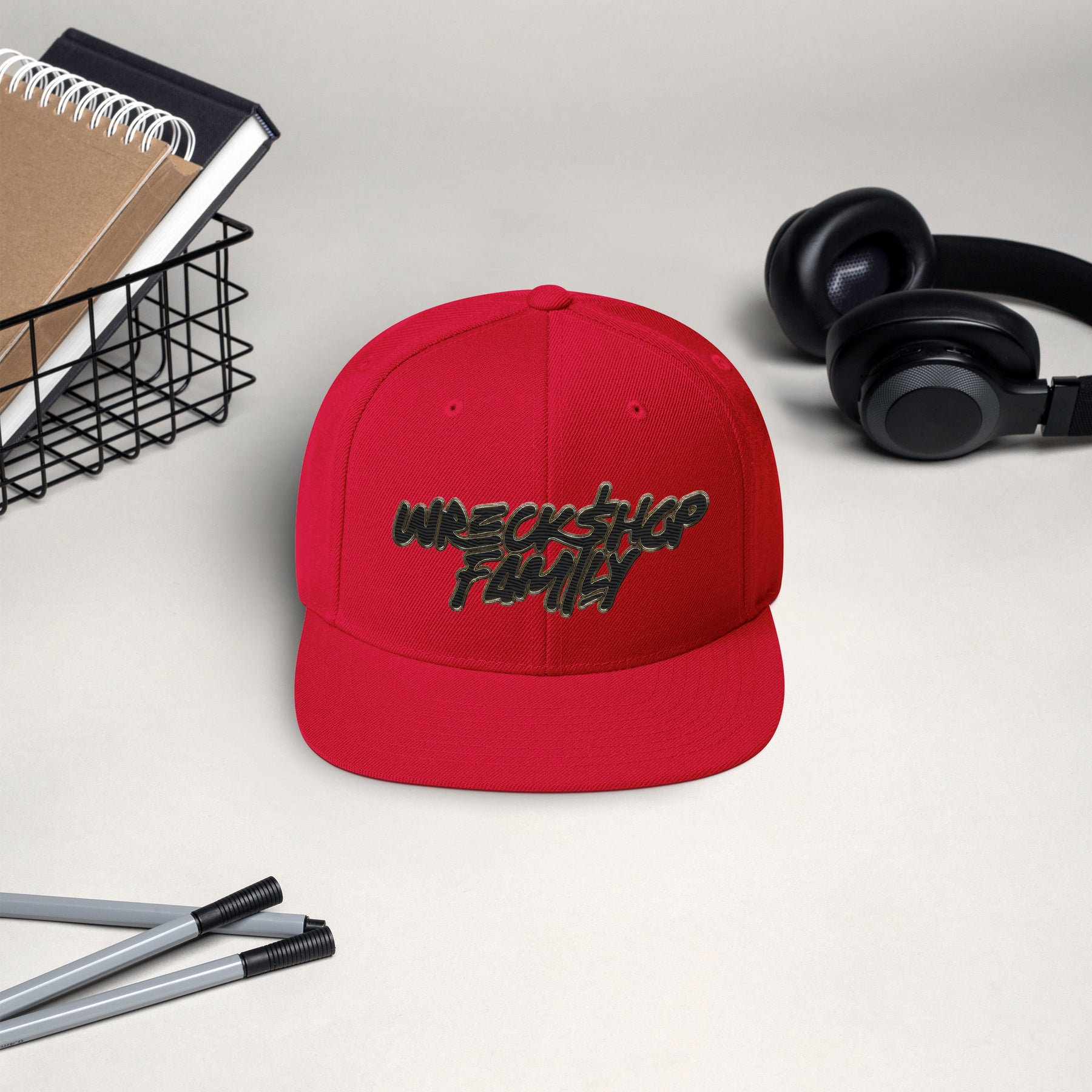 Wreckshop Family Snapback Hat