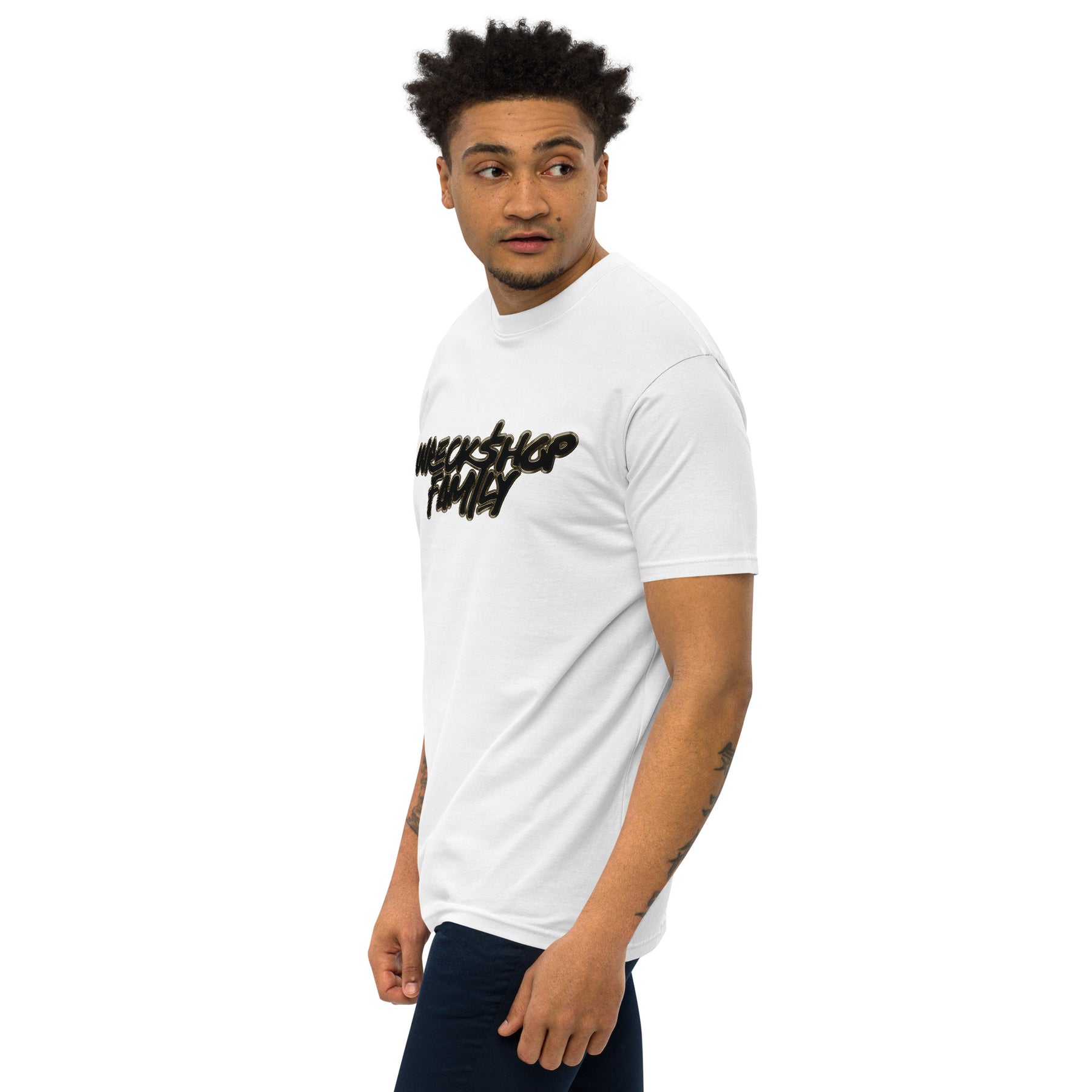 Wreckshop Family Men’s premium heavyweight tee